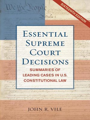 united states supreme court decisions